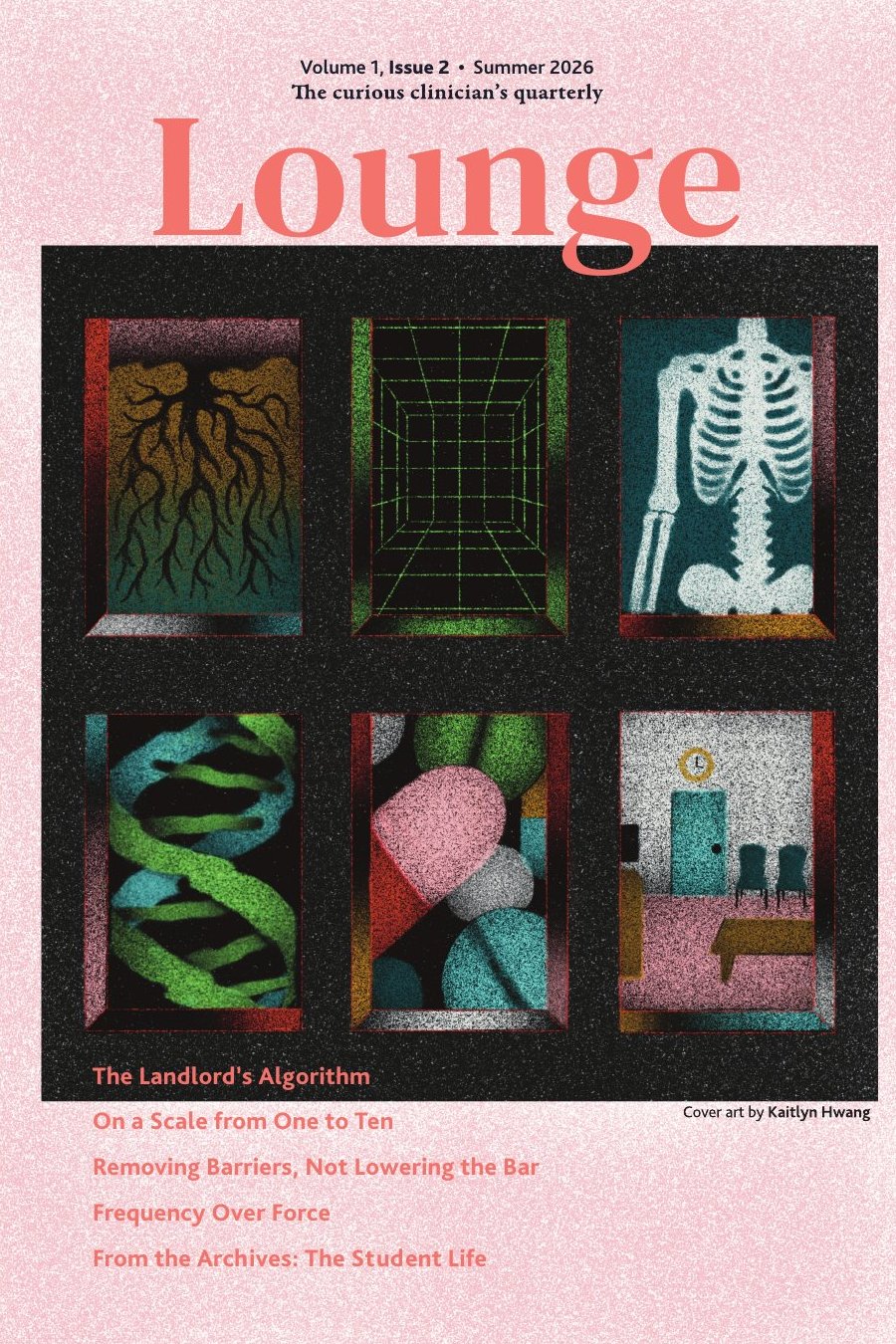 Cover of Lounge, Issue 2, Summer 2026